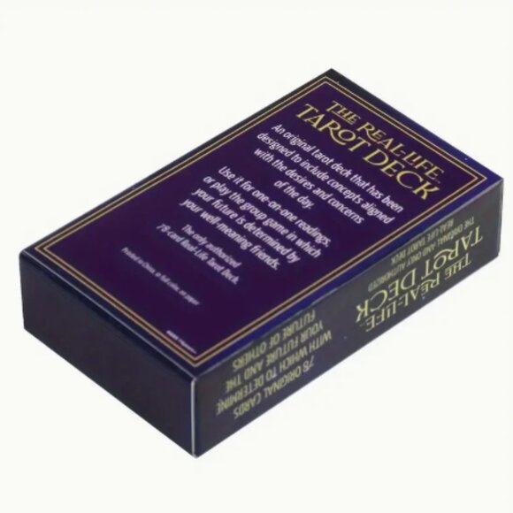 The Real-Life Tarot Deck 78 Card Deck NWT - Picture 2 of 6